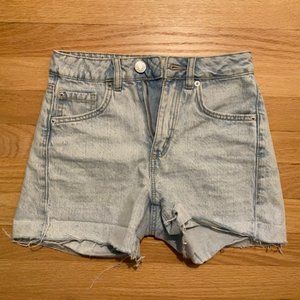 Garage "Mom" denim shorts